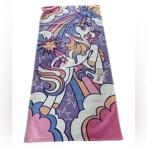 THE BIG ONE Kids Unicorn Beach Towel